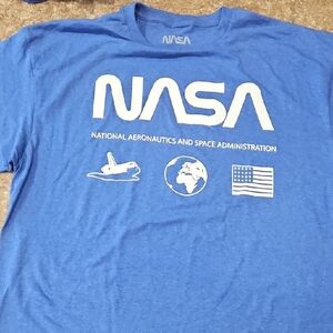 Blue Graphic T-Shirt for Men